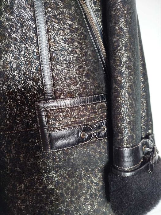 натуральная женская дубленка