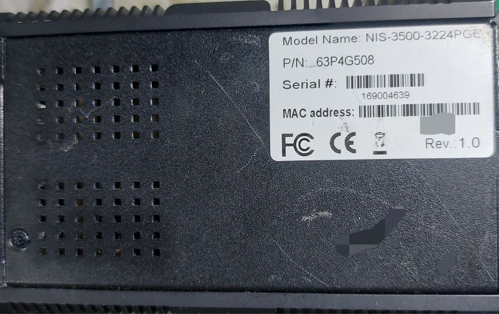 Коммутатор 2 уровня "poe".