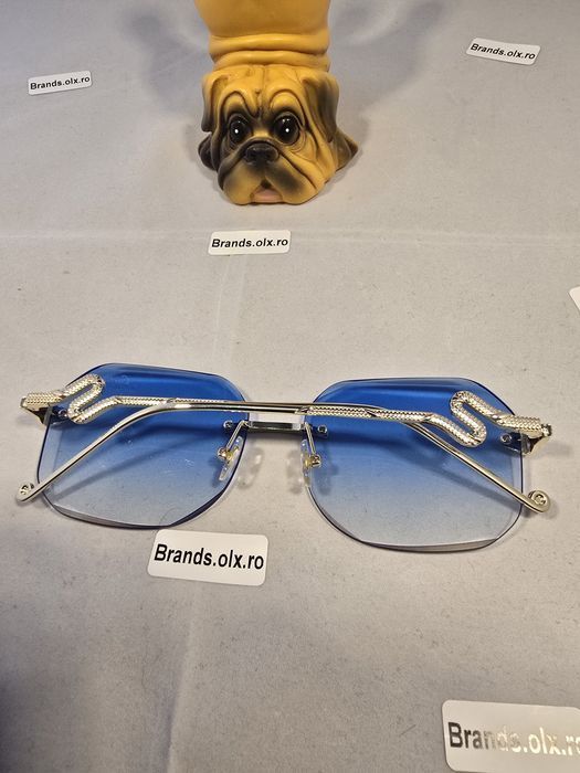Ochelari de soare Cartier Cobra Blue, made in Italy