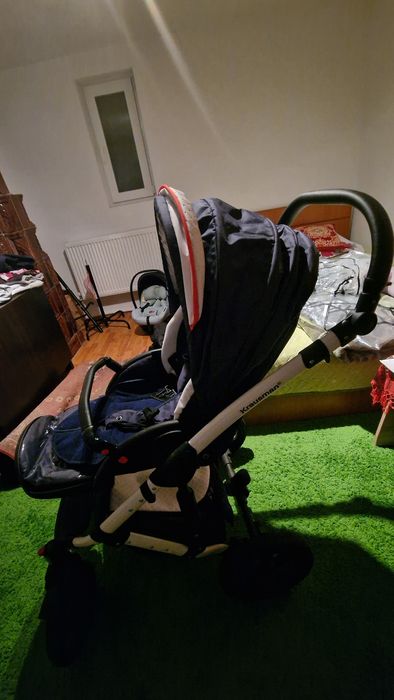 De vânzare Carucior 3 in 1 Poema Navy - Krausman