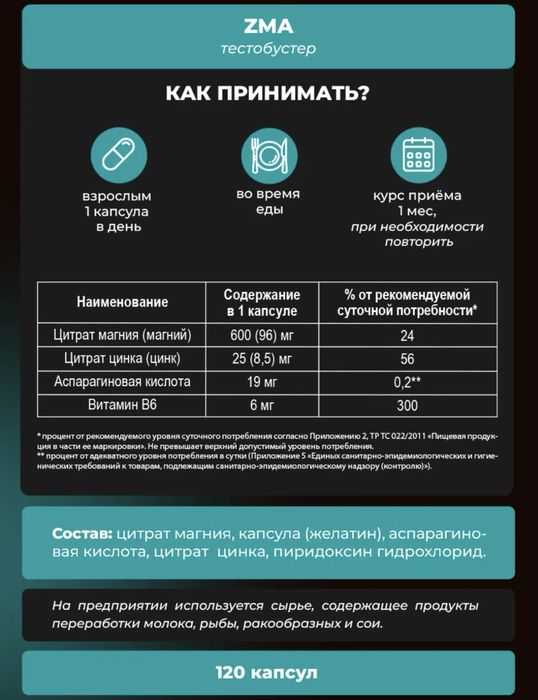 Бустер тестостерона