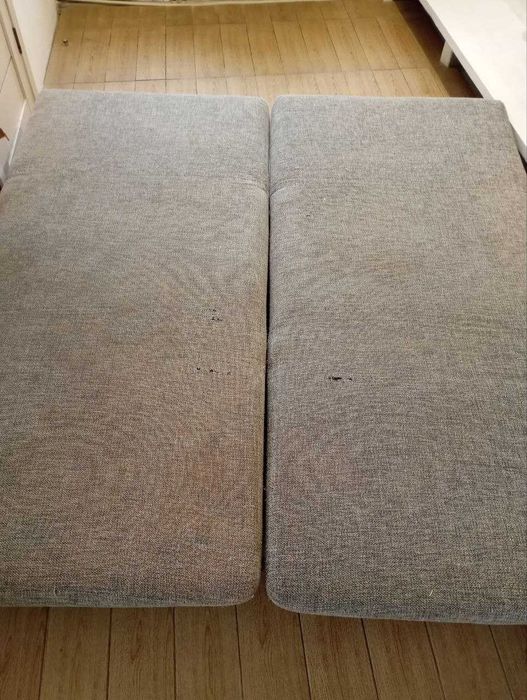 Диван трансформер, раскладной,раздвигается на 2 части