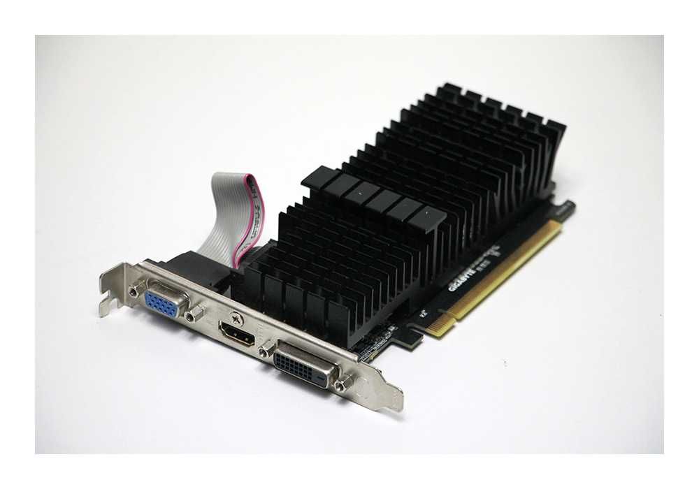 Видеокарта 1Gb Gigabyte NVIDIA GeForce GT710  Алматы
