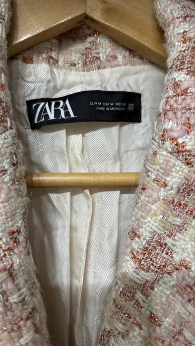 Zara сако в розово