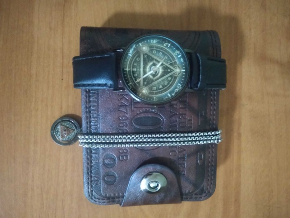 100 баксов бумажник (набор)