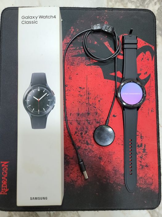 Продаются часы Samsung Galaxy Whatch4 Classic 46mm. 1.5/16 (sm-R890)