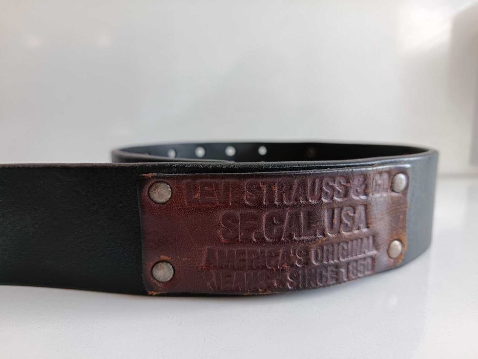 Колан LEVI'S - Уникален Колекционерски Модел (Made in Italy) с нашивки