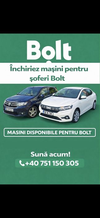 Inchiriez masina Bolt/Uber