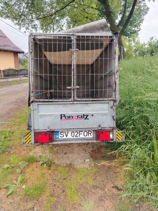 Vând remorca 750kg cu acte la zi!
