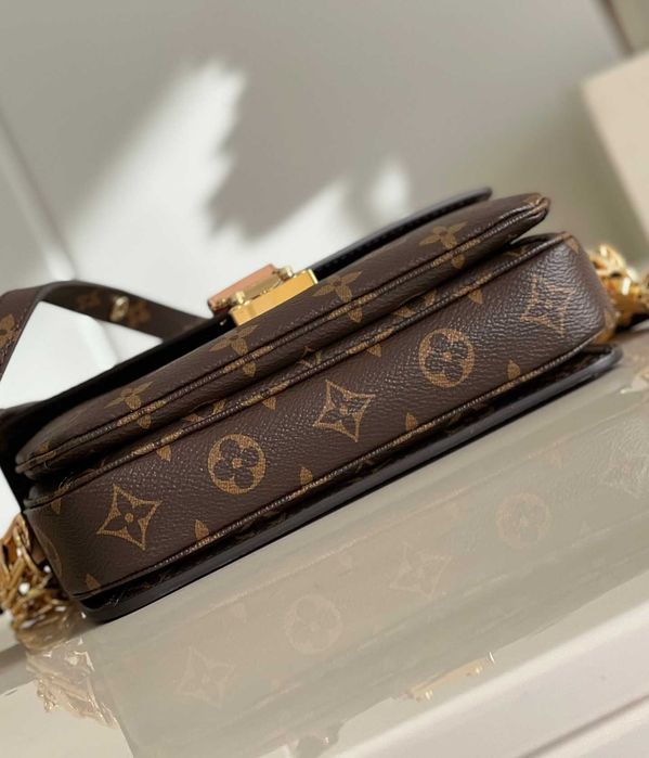 Geanta LV Louis Vuitton Metis East West 21 cm, tip Premium