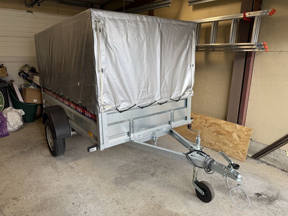 Vând remorcă REPO RDS 2400 X 1250 X 390 Monoax înmatriculată