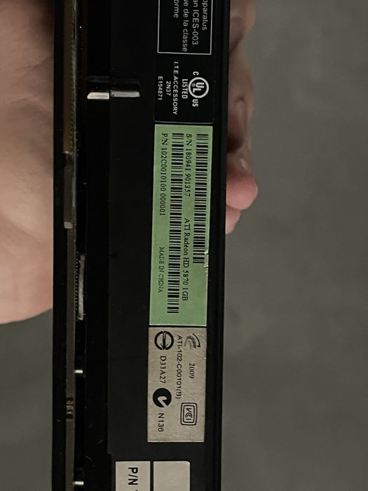 HD 5870 1Gb Radeon видеокарта