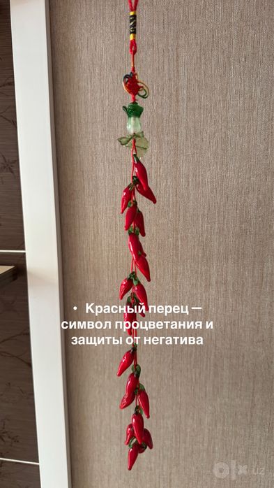 Красный перец чили — символ процветания, изобилия и защиты.