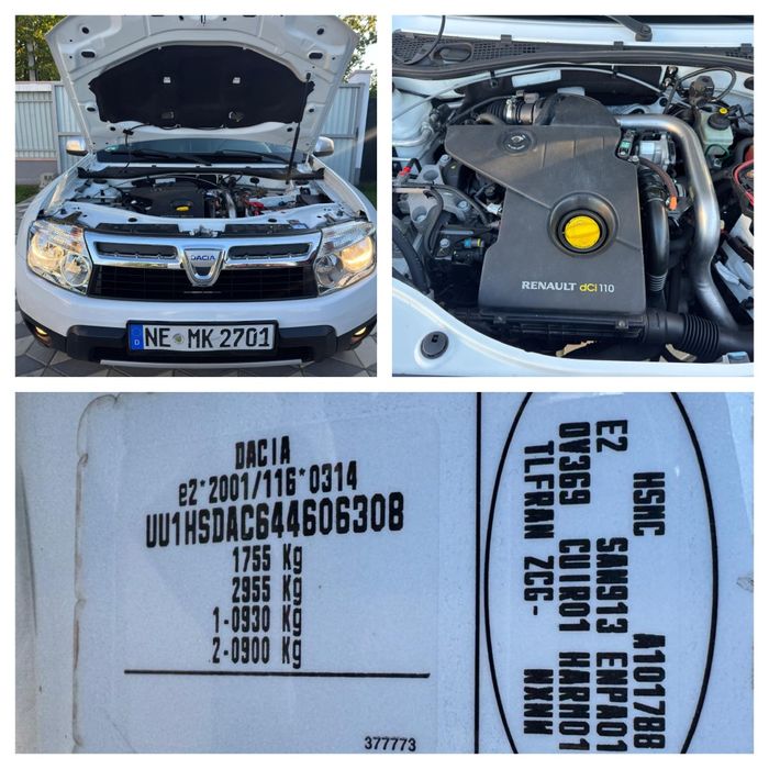 Dacia Duster Prestige 1.5 dci 110 cp An 2011