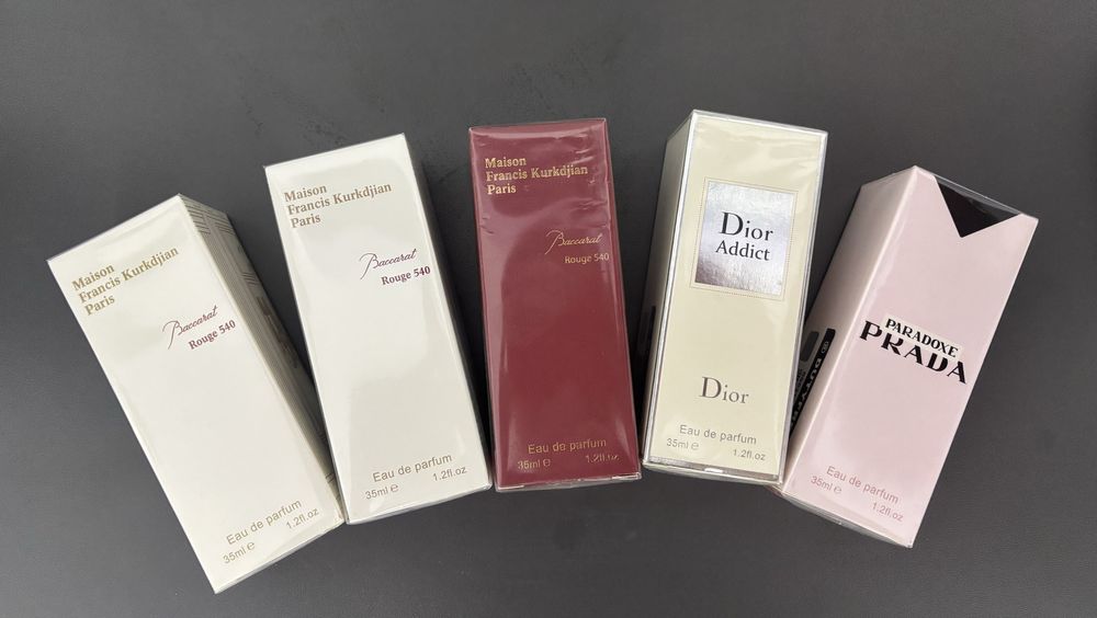 Топовые ароматы Baccarat, Prada, Dior