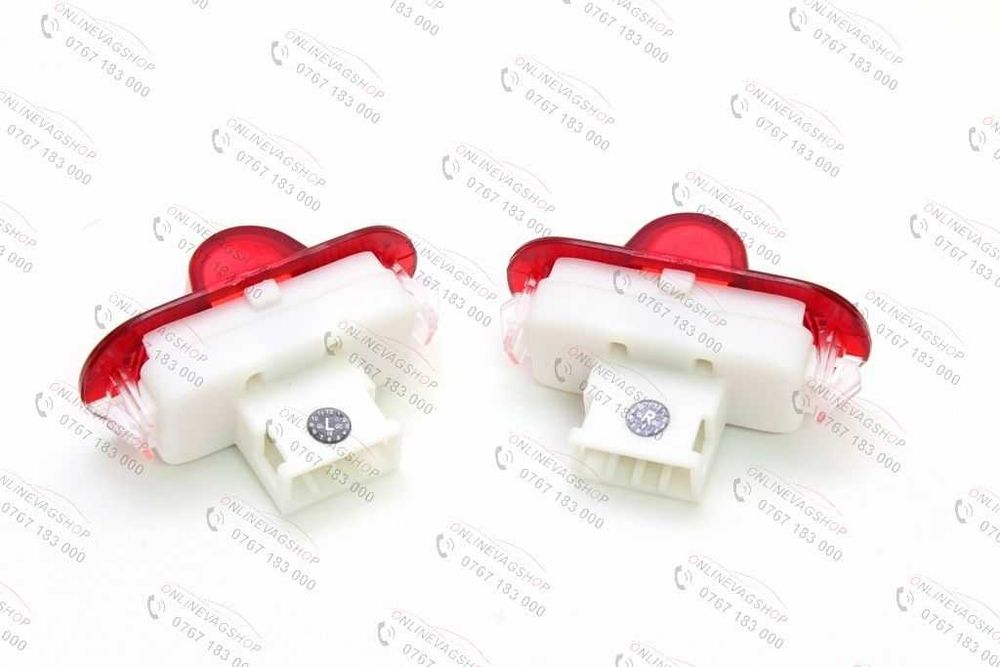 Set lampi dedicate logo Volkswagen pt portiere VW Passat B6, Golf 5,Golf 6, Eos, Scirocco, Passat B7