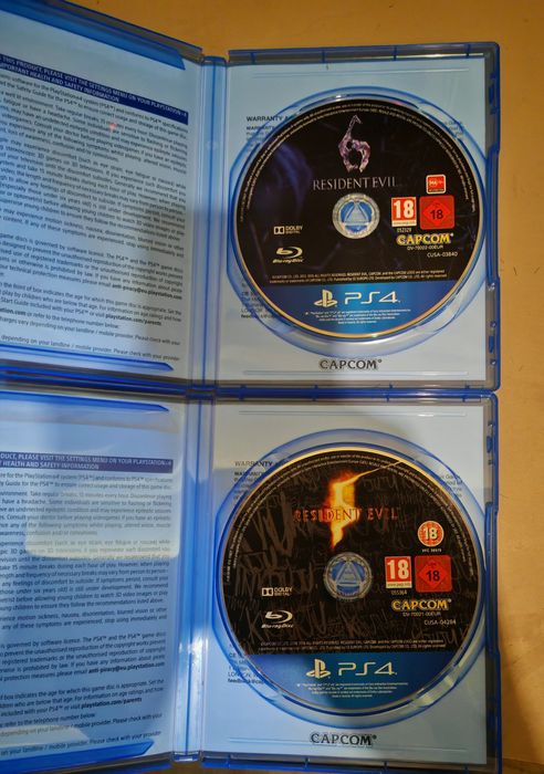 Resident evil 5,Resident evil 6