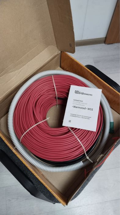 Теплый пол промышленный (кабель)