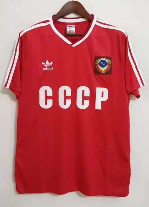 УНИКАЛНИ ретро футболни фланелки СССР /РУСИЯ 1986-89 година - ТРИ МОДЕЛА.