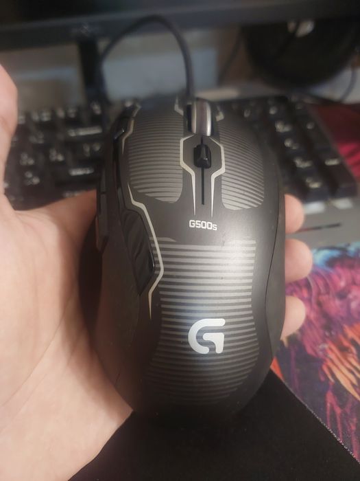 Продам мышку logitech g 500 с грузиками