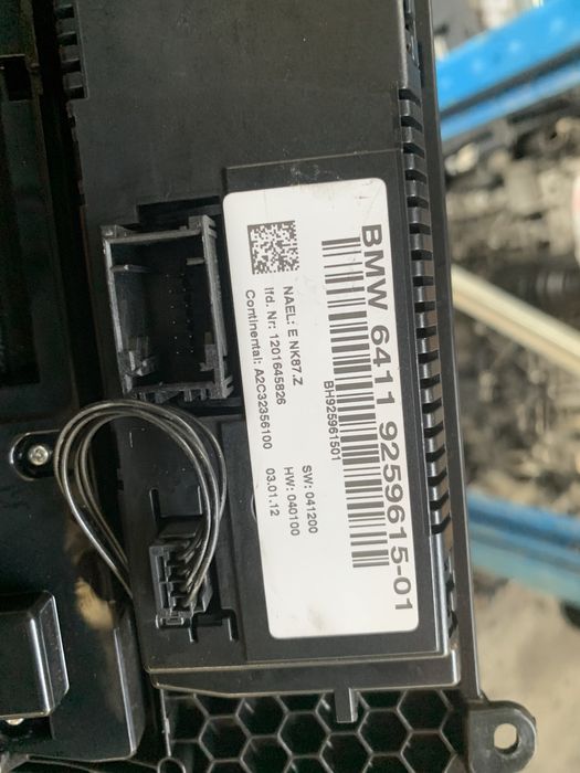 Panou clima bmw seria 3 e90 e91 e92 e93 bmw seria 1 e81 e82 e87 e88