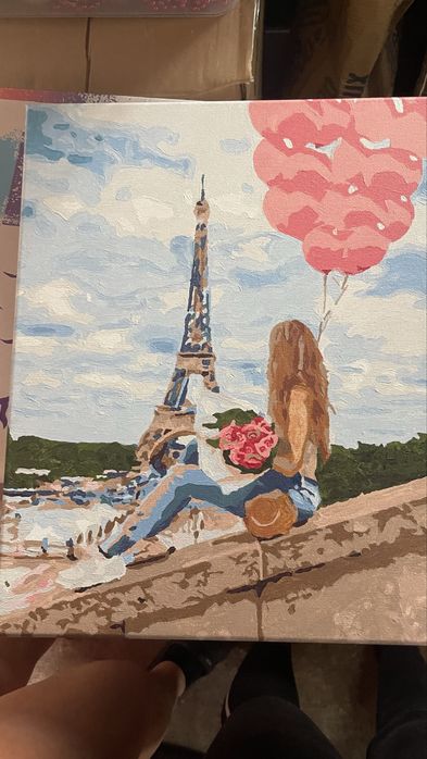 Картини ръчно рисувани по номера