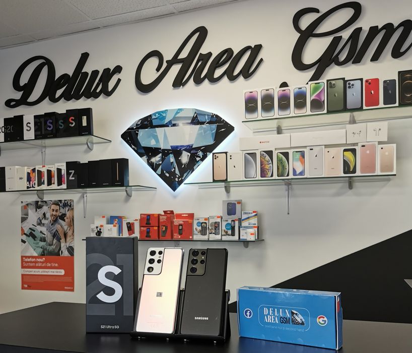 Samsung S21 Ultra / Silver/Black / 128 GB / DeluxGSM