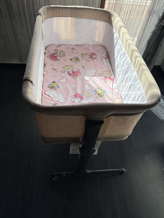 Бебешка кошара Lorelli MILANO 2 в 1 Beige