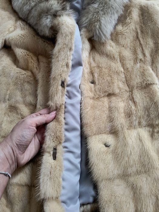 Vând haina blana vizon noua