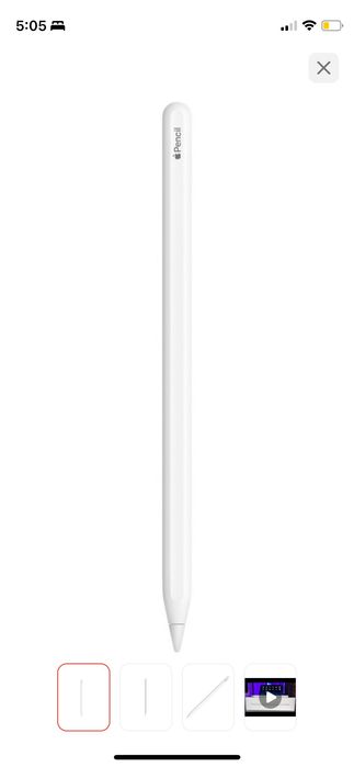 Apple Pencil 2го поколения