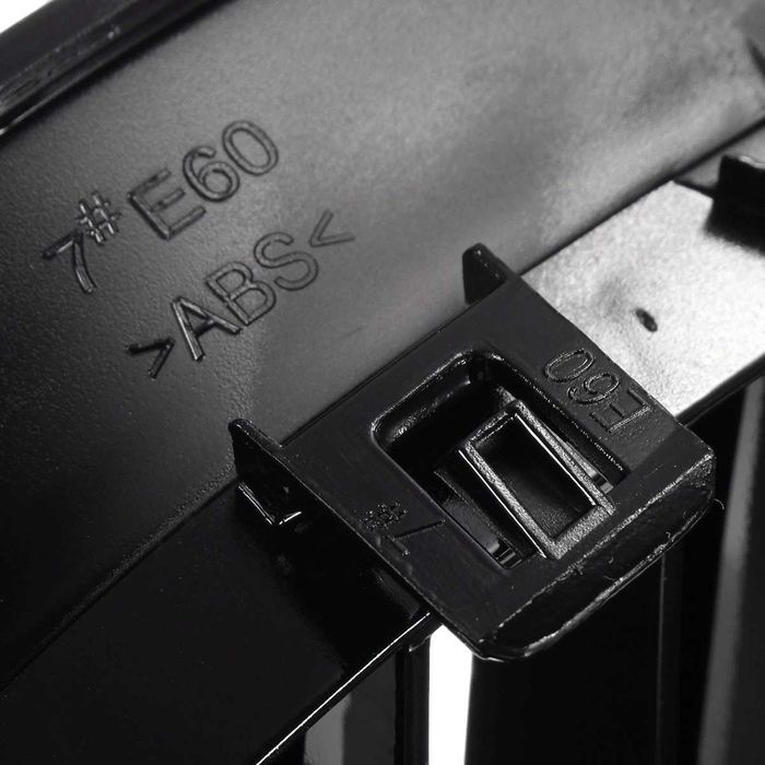 Negru Lucios Grile Nari Duble M Bmw E60 E61 2003-2010 Piano Black M5