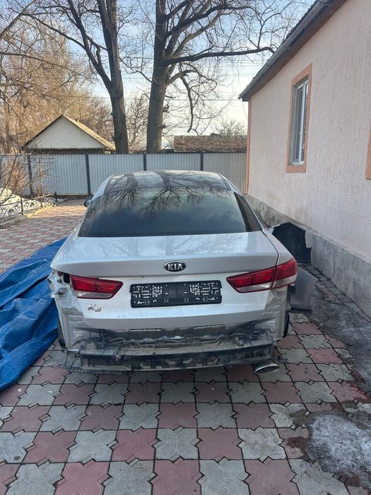 Кия К5 2016 аварийная на запчасти