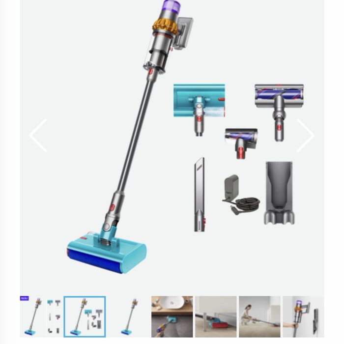 Dyson V15s absolut detect submarin