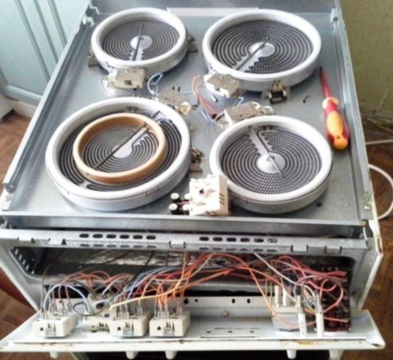 Ремонт электроплит и духовые шкафы