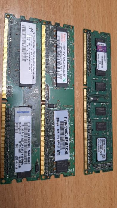 Memorie RAM pentru PC DDR,DDR2, DDR3