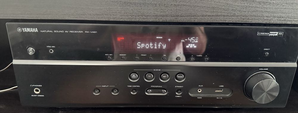 Audio video receiver AV Yamaha RX 481 impecabil