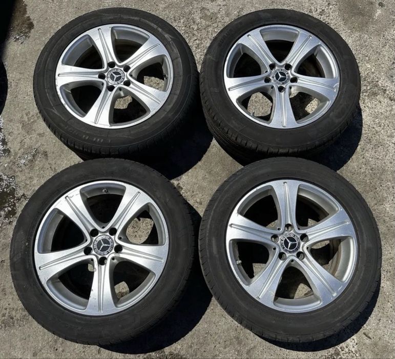 Jante originale mercedes w213 cu anvelope vara