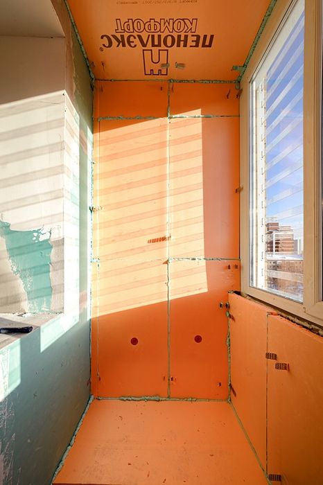 Ремонт утепление балконов