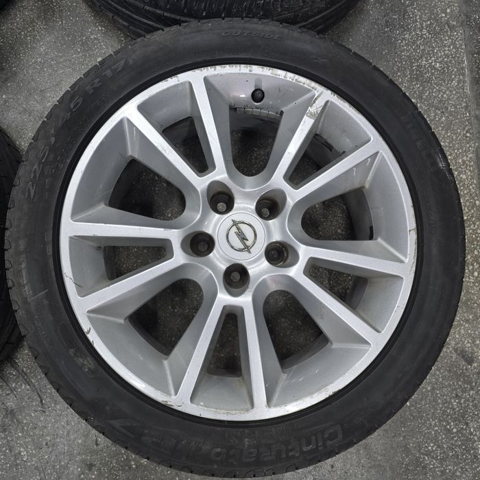 Jante de Opel cu amvelope 225/45/17 de vara Pirelli