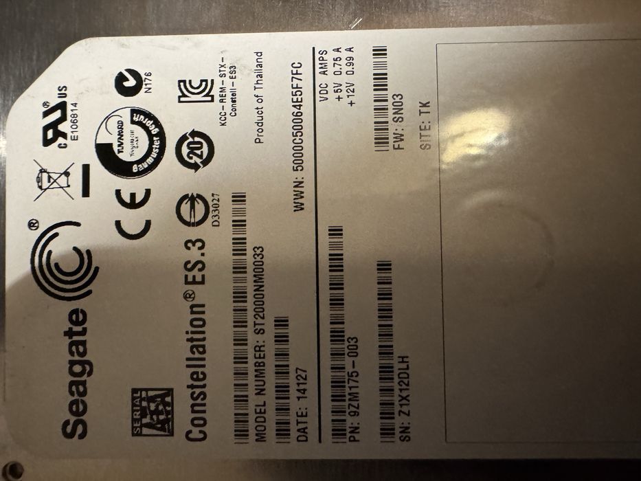 Хард диск HDD 2TB seagate
