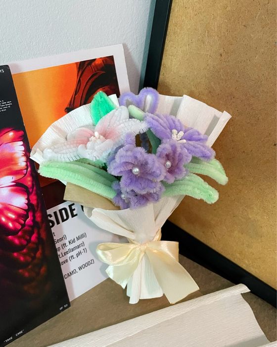 Цветы ручная работа