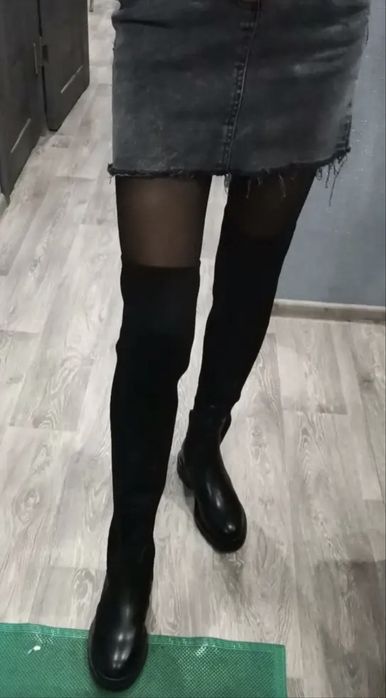 Ботфорты-чулки