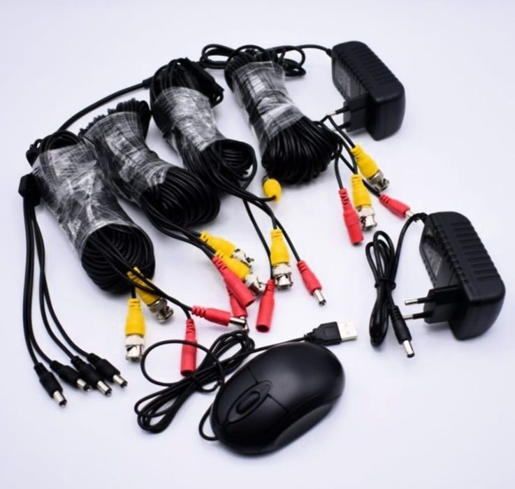 Sistem de supraveghere Full HD CCTV AHD interior/ext HDMI 4/8 camere