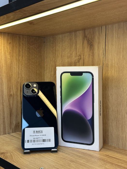 айфон 14 256гб черный