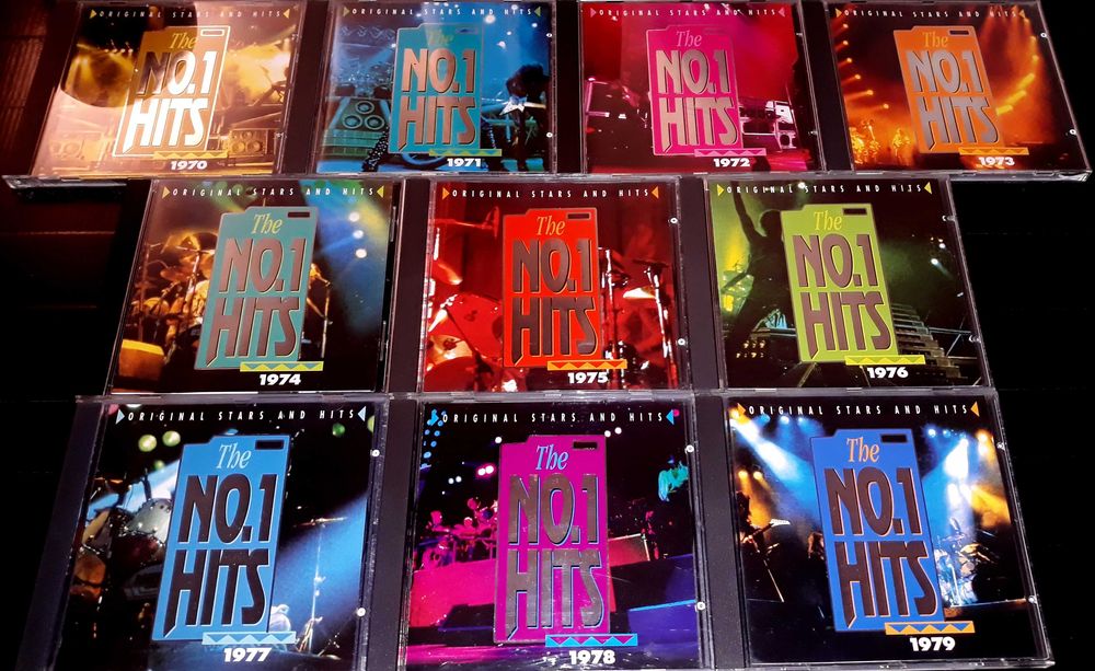 CD-uri Originale - The No.1 Hits 1960-1989 (Set complet * 30 CD)