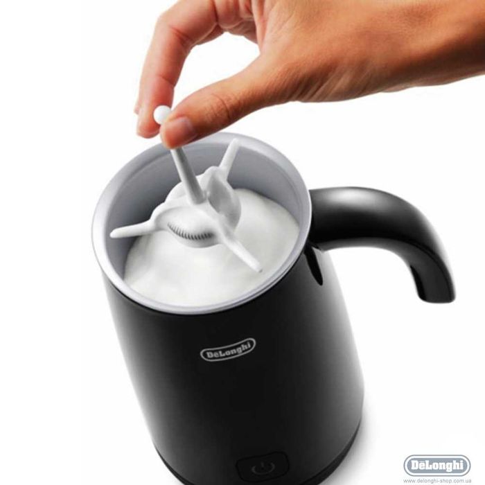 Вспениватель молока/КапучинаторDeLonghi EMF2.BK/W  подробно в описании