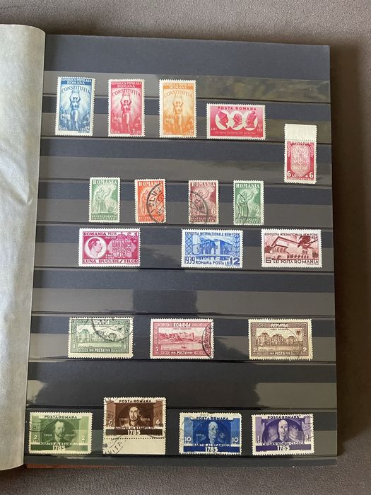 Colecție Timbre Vechi România (Regalitate)