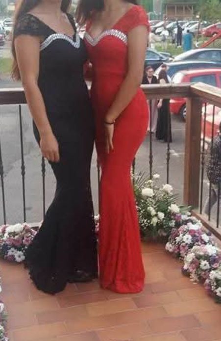 Rochie lungă neagră