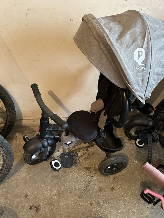 Tricicleta QPLAY Rito Rubber