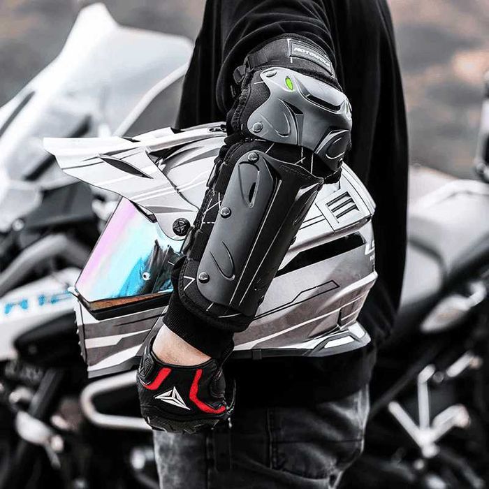Set genunchiere si cotiere moto  eliberare rapida certificate CE